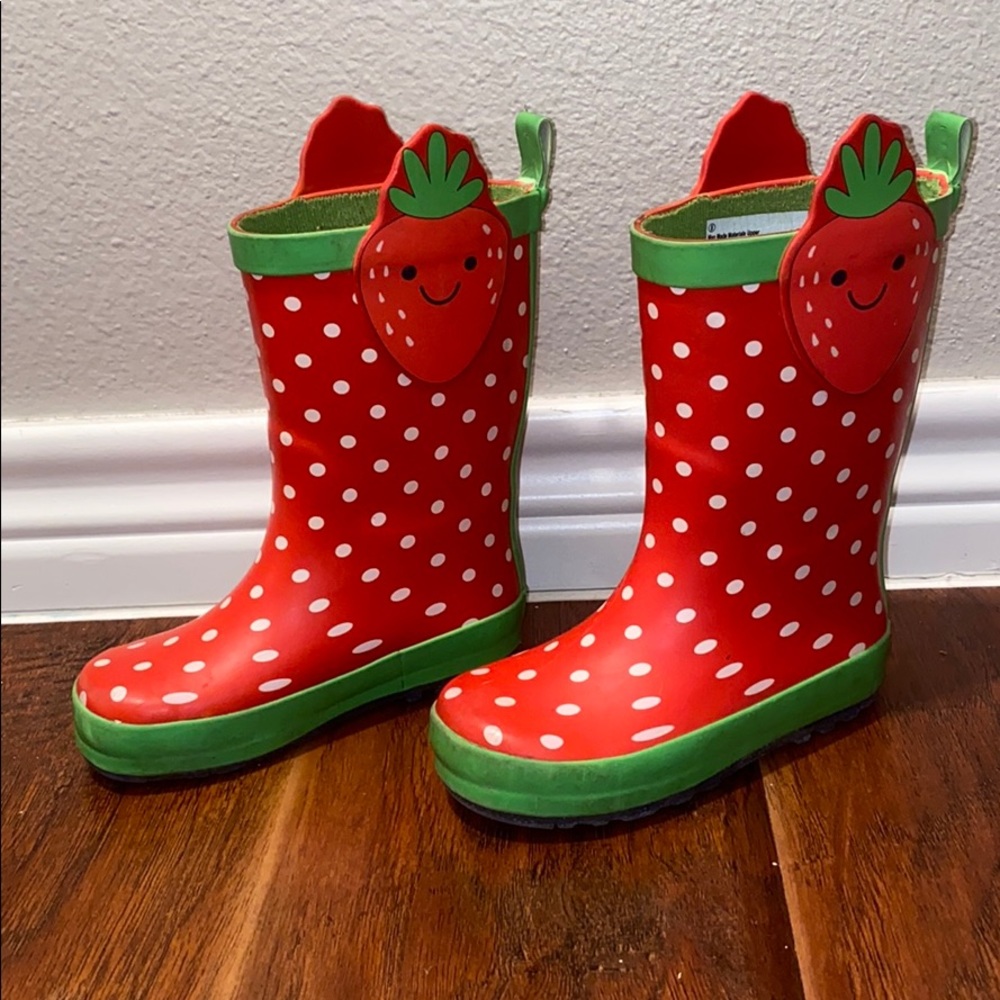 Toddler girl rain boots